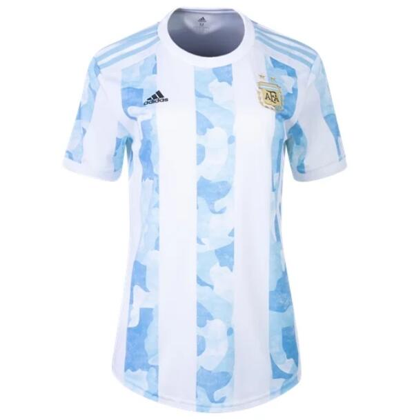 2021 Argentina Women Home Kit Soccer Jersey